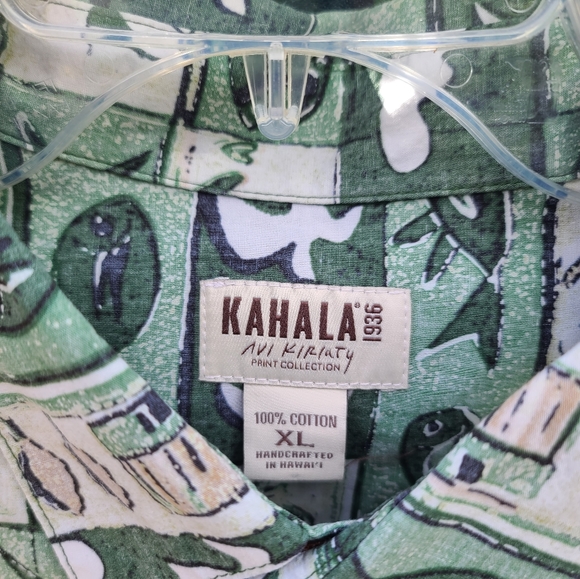 Kalaha Avi Kiriaty Button Down Aloha Shirt - Picture 4 of 4